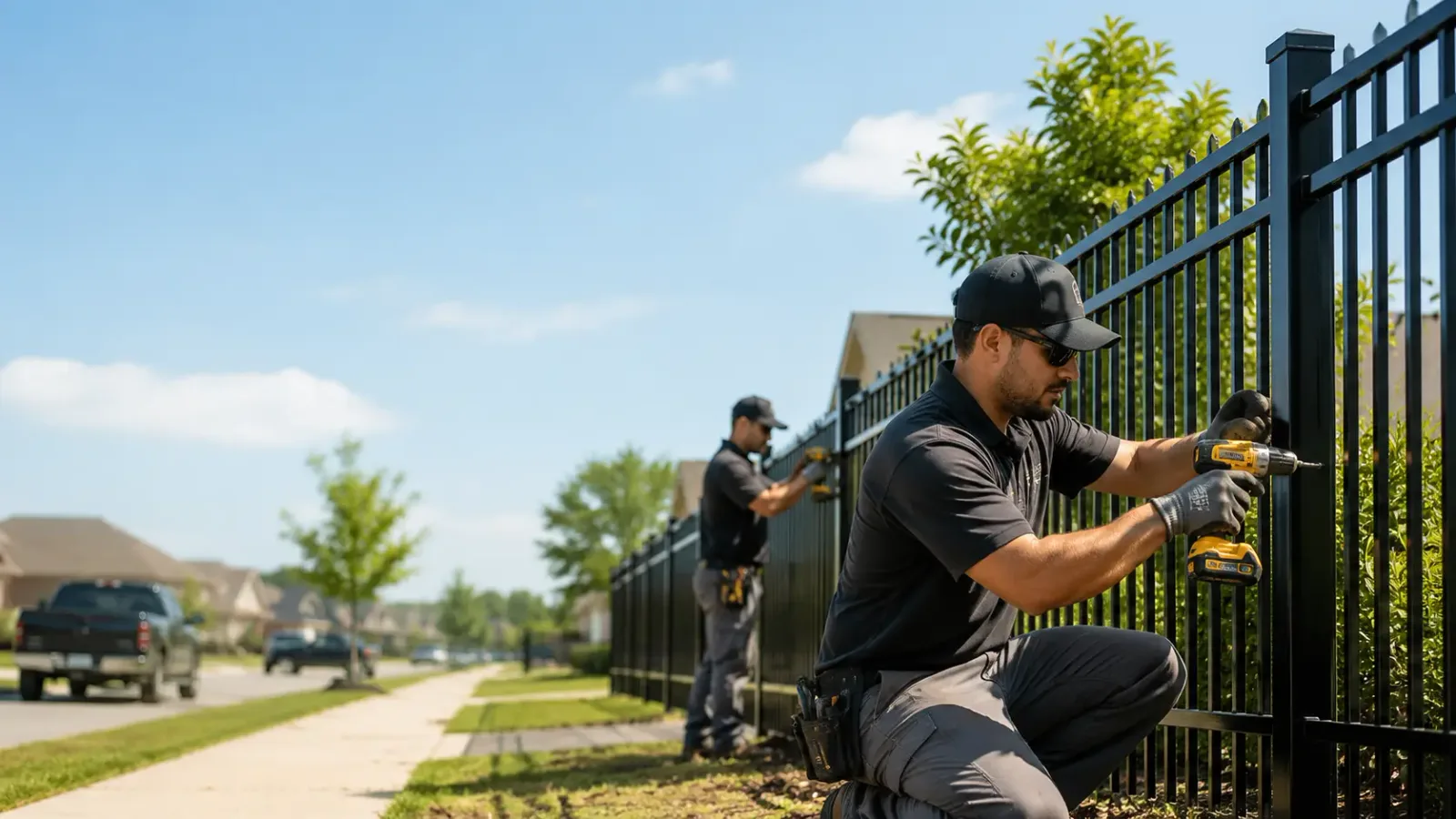 Metal Fence Installation in Brookfield, GA